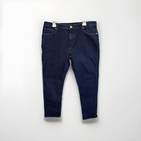 Michale Kors Men's Grant Classic Fit Dark Wash Jeans Pants Size 36/30 Casual - Picture 1 of 16